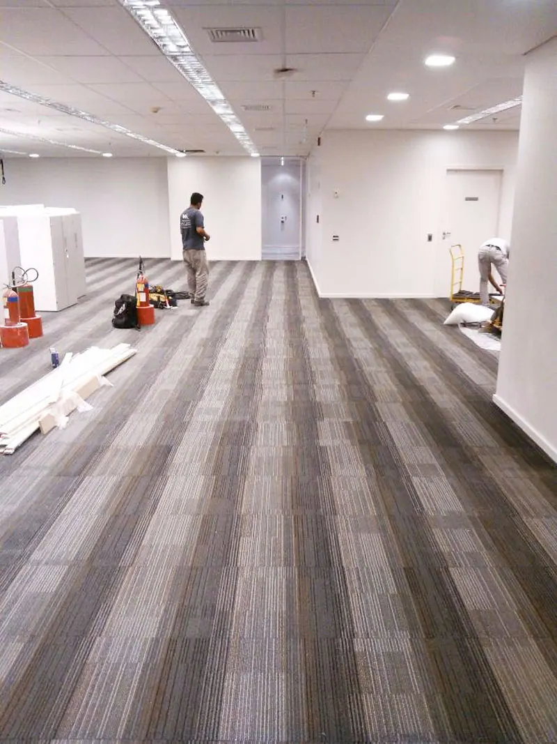 Piso elevado · Remanejamento